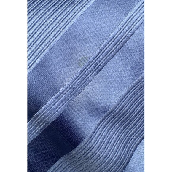 Donald Trump Men's Tie Blue 100% Silk 61" Signature Collection Luxury Striped - Picture 8 of 9